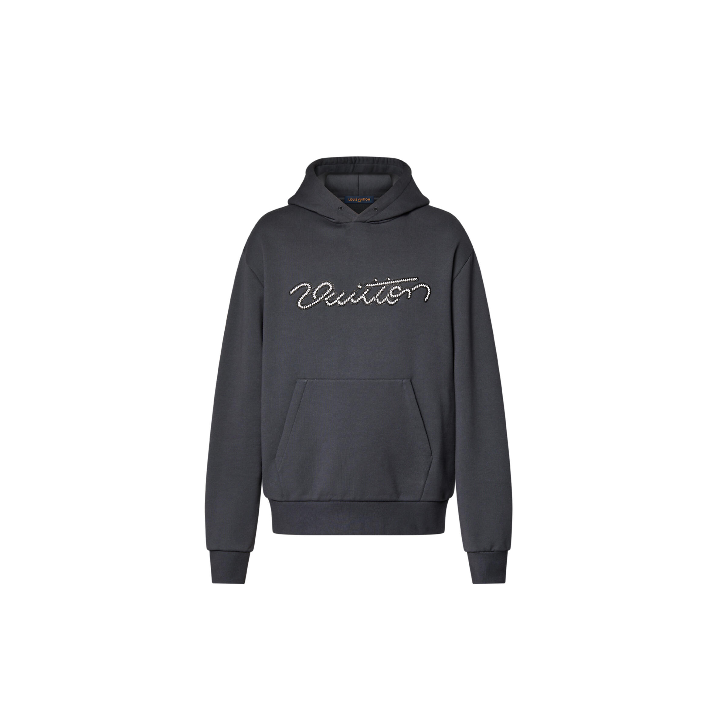 l0vis Vvtt0n embellished signature hoodie 1ajcfr